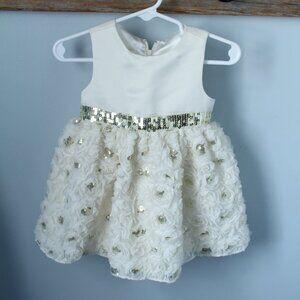 American Princess Size 12M Cream Dress New